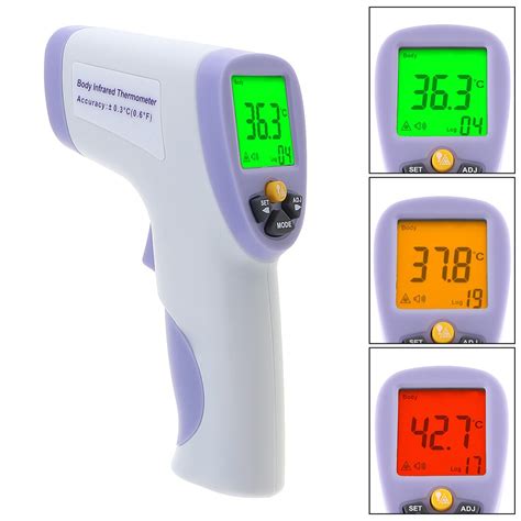 Ht 820d Non Contact Handheld Lcd Digital Body Infrared Thermometer With