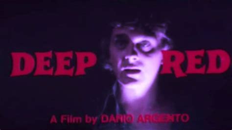 Trailer Deep Red By Dario Argento 1975 Youtube