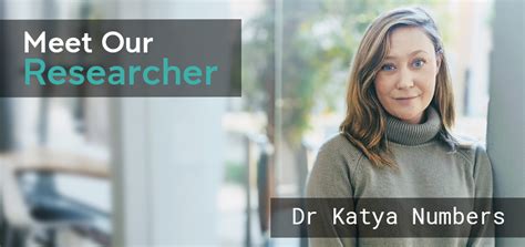 Dr Katya Numbers Meet Our Researcher Series Centre For Healthy
