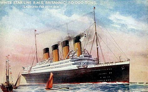 Britannic—the Liner That Never Was Ocean Liners Magazine
