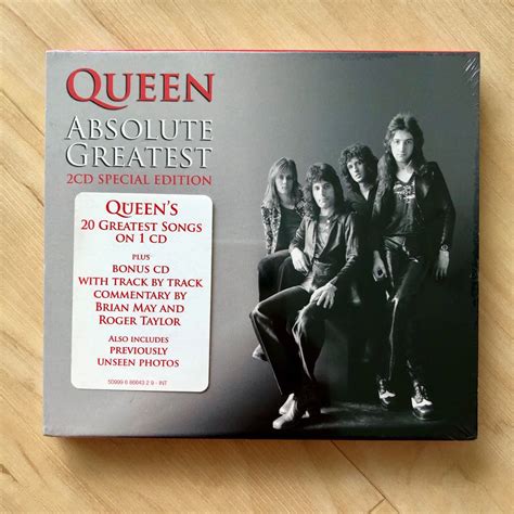 Queen Absolute Greatest 2cd Special Edition Hobbies And Toys Music