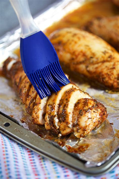 For two chicken breasts, an 11 x 7 baking dish is plenty big. The Very Best Oven Baked Chicken Breast - The Suburban Soapbox
