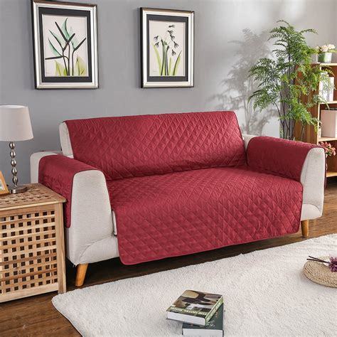 Anminy 123seater Waterproof Non Slip Pet Slipcover Loveseat Sofa