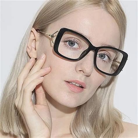 Buy 2018 Autumn Women Clear Fashion Glasses Sexy Black