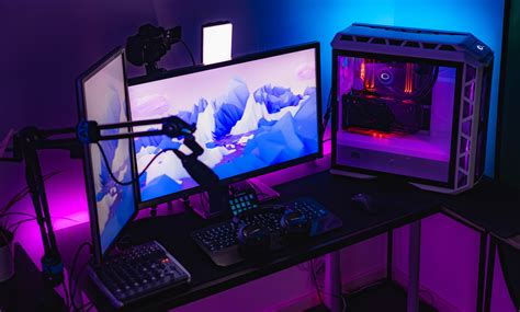 You must create gaming computer desk setup in order to play the game you become neat and you so, if you want to get this wonderful pictures about cool gaming computer desk setup ideas ideas. Ultimate Twitch Streaming Setup Tour | Gear Seekers