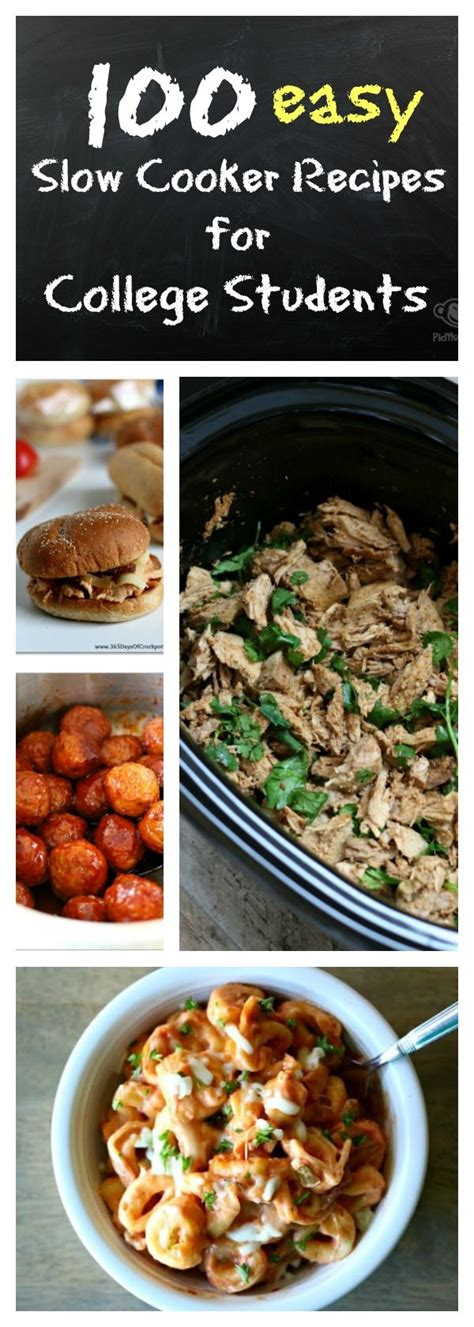 In college, a proper balancing act is a constant out of all the best organization apps for college students, i personally love trello. 100 Slow Cooker Recipes for College Students | Slow cooked ...