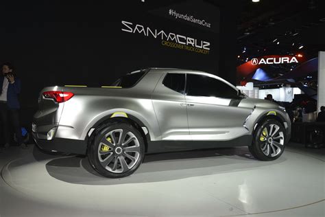 Hyundai Santa Cruz Crossover Truck Concept Detroit 2015 Picture 4 Of 5