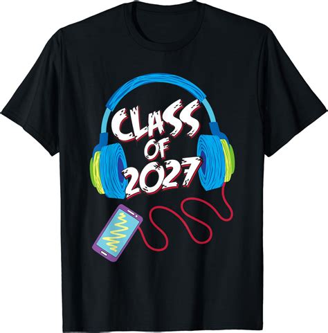 Class Of 2027 Shirt 5th Grade T Boy Girl T Shirt