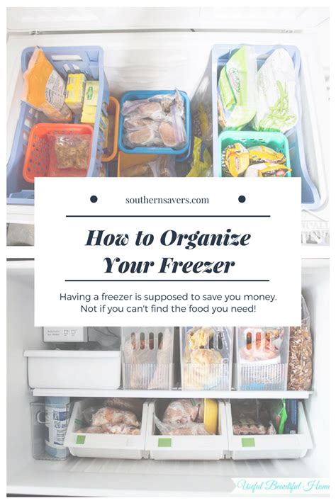 How to organize top freezer. How To Organize A Chest Freezer :: Southern Savers