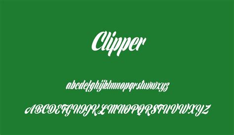 Clipper Font Font Tr