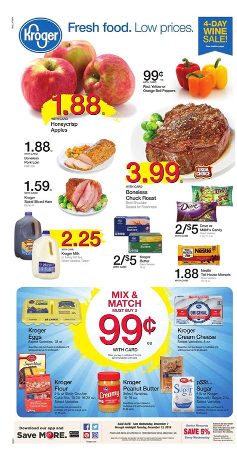 By rosefirefox, posted an hour ago photographer. Kroger Weekly Ad Dec 7 - 13 2016 - WeeklyAds2