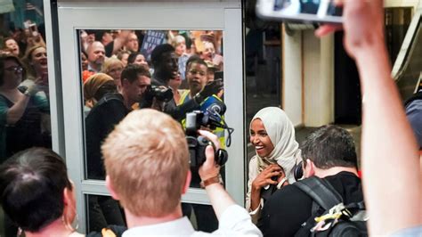 Ilhan Omar Greeted With Welcome Home Chants At Minnesota Airport
