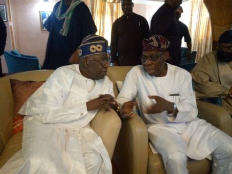 Updated Tinubu Obasanjo In Closed Door Meeting In Abeokuta Photos