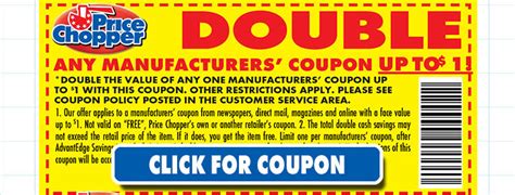 Price Chopper Two Dollar Doublers In Todays Times Union Printable