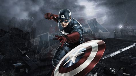 Download our free software and turn videos into your desktop wallpaper! Captain America Artworks superheroes wallpapers, hd ...