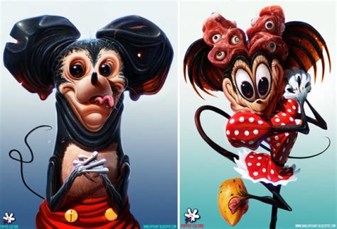 Disney Illustrations That Give Off Very Creepy Eerie Vibes