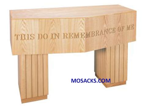Communion Table Wood Communion Table With Lettering This Do In