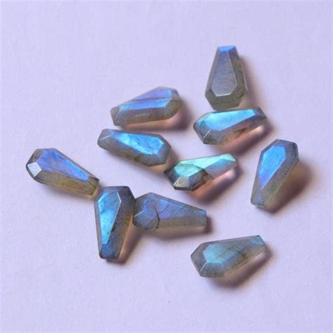 Aaaquality Natural Labradorite 10 Pcs Aaa Labradorite 13x8 Mm Fancy