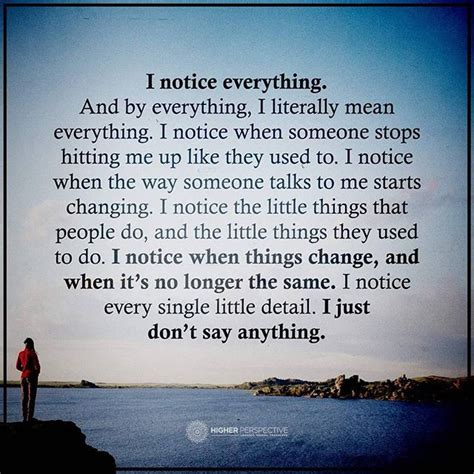 I Notice Everything Talk To Me Thoughts And Feelings Sometimes