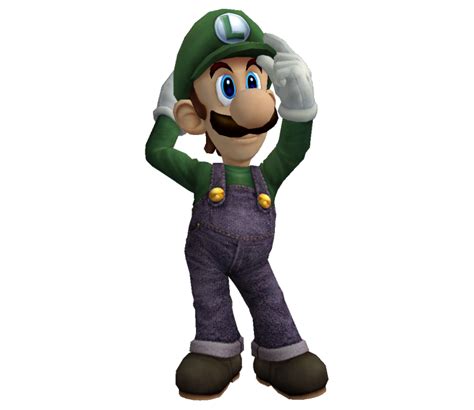 Wii Super Smash Bros Brawl Luigi Trophy The Models Resource