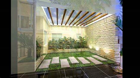 Selain itu, pada gambar rumah minimalis ini juga terdapat jendela yang menjadikan interior rumah semakin cerah dan terasa lapang. Desain Taman Dalam Rumah - YouTube