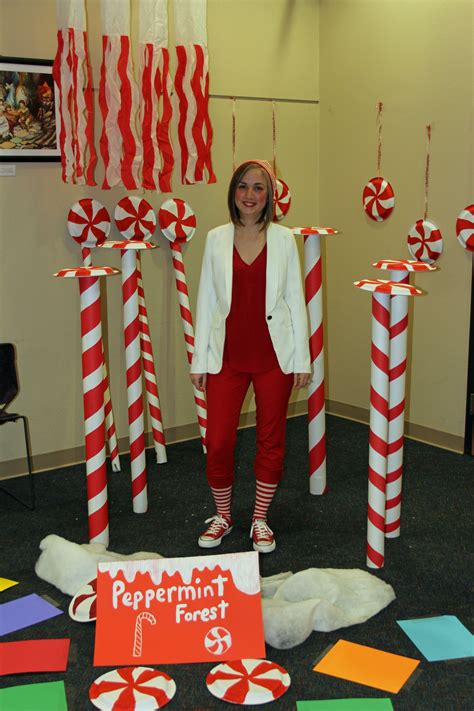 Library Candyland 2015 Peppermint Forest Candy Themed Party Candy