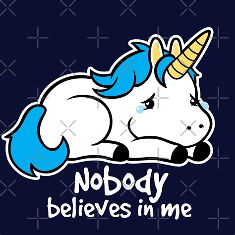 Sad Unicorn By Nemimakeit Redbubble