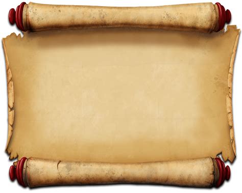 Old Paper Scroll Template