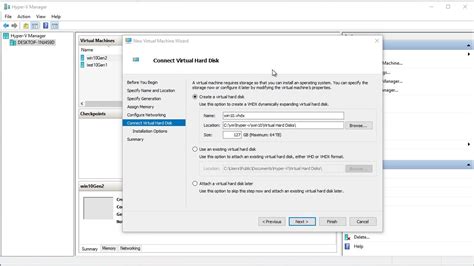 You need to tick the right box, and you are done. Hyper V Manager - Ghana tips