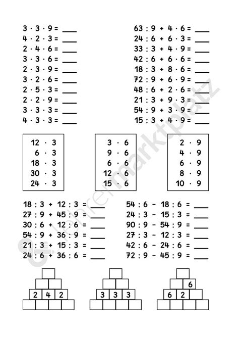 1x1 gemischte aufgaben / sie können das blatt kostenlos ausdrucken und als merkhilfe dem schüler zur verfügung stellen. Einmaleins der Neunerreihe | SoftLern | Nachhilfe mathe ...