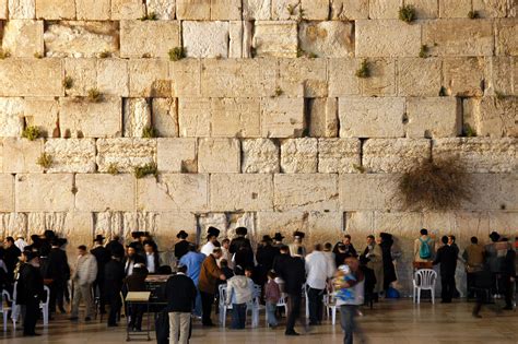 The western wall, or wailing wall, is the most religious site in the world for the jewish people, located in the old city of jerusalem. File:Western wall jerusalem night.jpg - Wikipedia, the ...