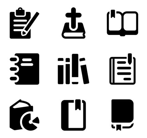 Vector Book Icon 11713 Free Icons Library