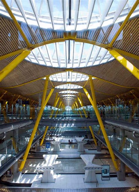 Barajas Airport Madrid Spain Terminal 4 This Is The