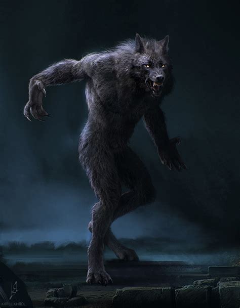Werewolf By Kirill Khrol Rimaginarywerewolves
