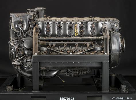 Junkers Jumo 210 D Inverted V 12 Engine National Air And Space Museum