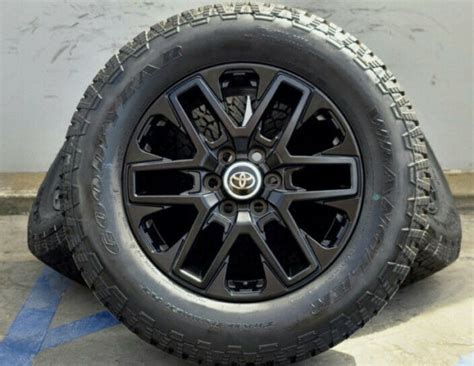 20″ Toyota Tundra 2022 Trd Factory Oem Wheels Rims Satin Black Tires