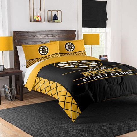 The ultimate boston bruins trivia book: Boston Bruins Draft Day Bedding Set (With images ...