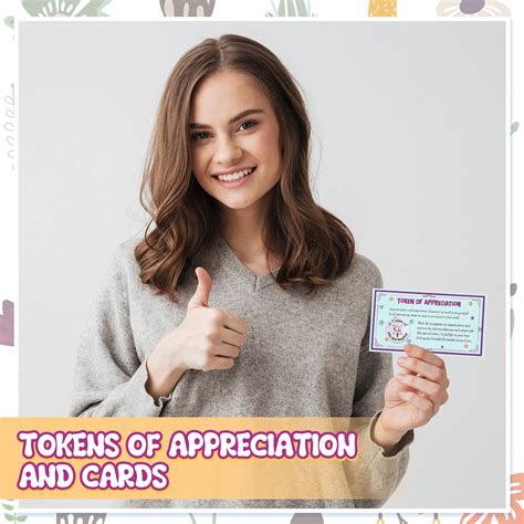 Buy 48 Sets Tokens Of Appreciation And Cards Motivational Thank You
