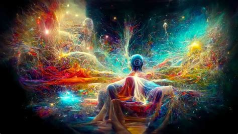 Inside The Mind Of An Enlightened Being Projecting His Peaceful Healing