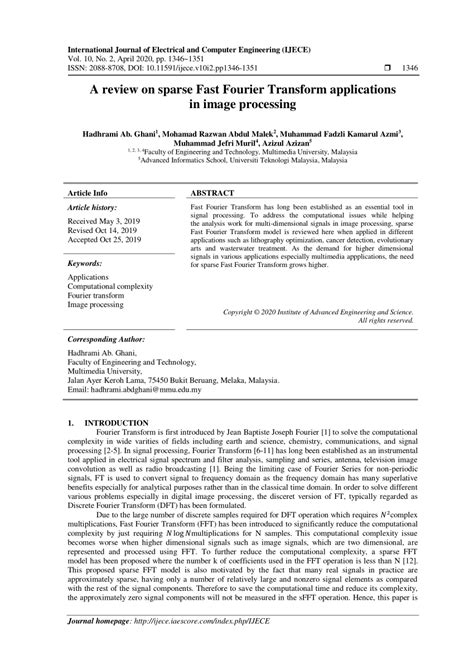 Transform lengths that have only small prime factors are significantly faster than those that are prime or have large prime factors. (PDF) A review on sparse fast fourier transform ...