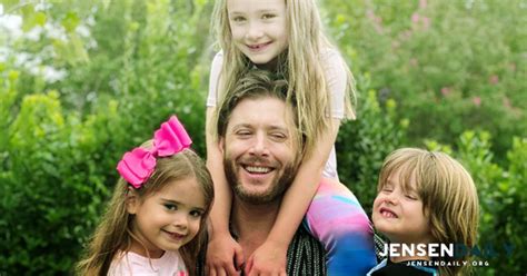 He has appeared on television as dean winchester in the cw horror fantasy series supernatural. New photo with children to celebrate Father's Day | Jensen ...