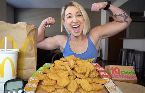 Professional Eater Who Consumes Calories In A Day Is A Size Two