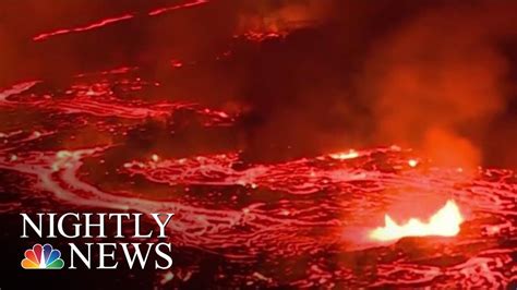 Hawaii Volcano Lava Causes More Destruction Nbc Nightly News Youtube