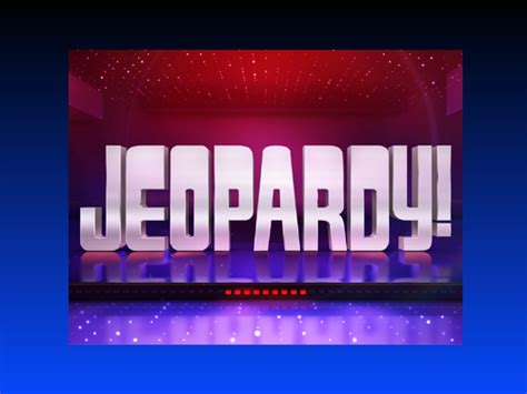 Jeopardy Game Template Teaching Resources