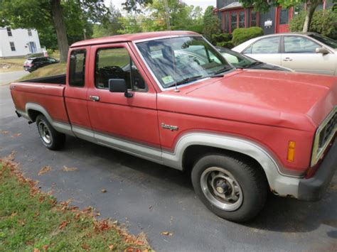 1987 Ford Ranger Stx Extended Cab Pickup 2 Door 29l Classic Ford