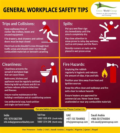 Workplace Safety Tips To Share With Your Employees Gwg