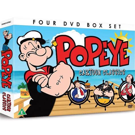 Popeye Cartoon Classic Collection Dvd Zavvi