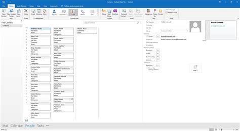How To Create A Vcard In Microsoft Outlook