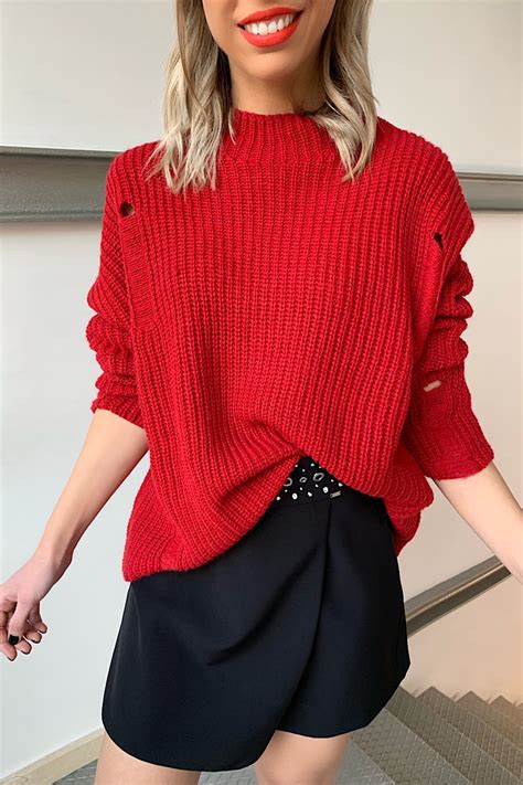 Suéter Rojo