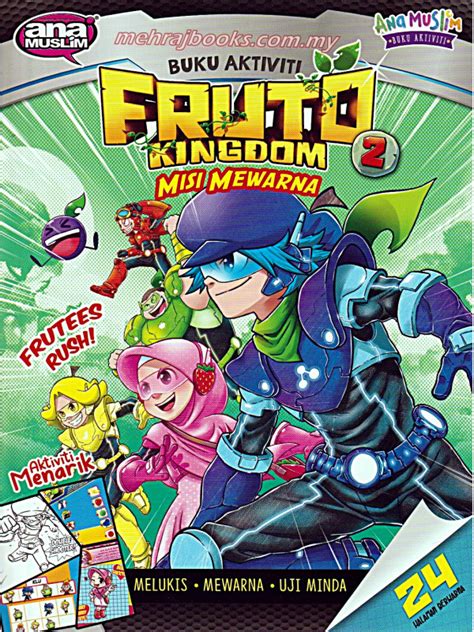 0 ratings0% found this document useful (0 votes). Buku Aktiviti Fruto Kingdom Misi Mewarna 2